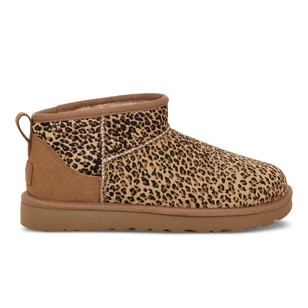 UGG Women's Ultra Mini Speckles Slip-On Booties - Picture 2 of 12